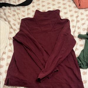The North Face Maroon Turtleneck